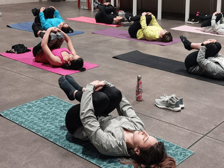 yoga in azienda polykeg bergamo